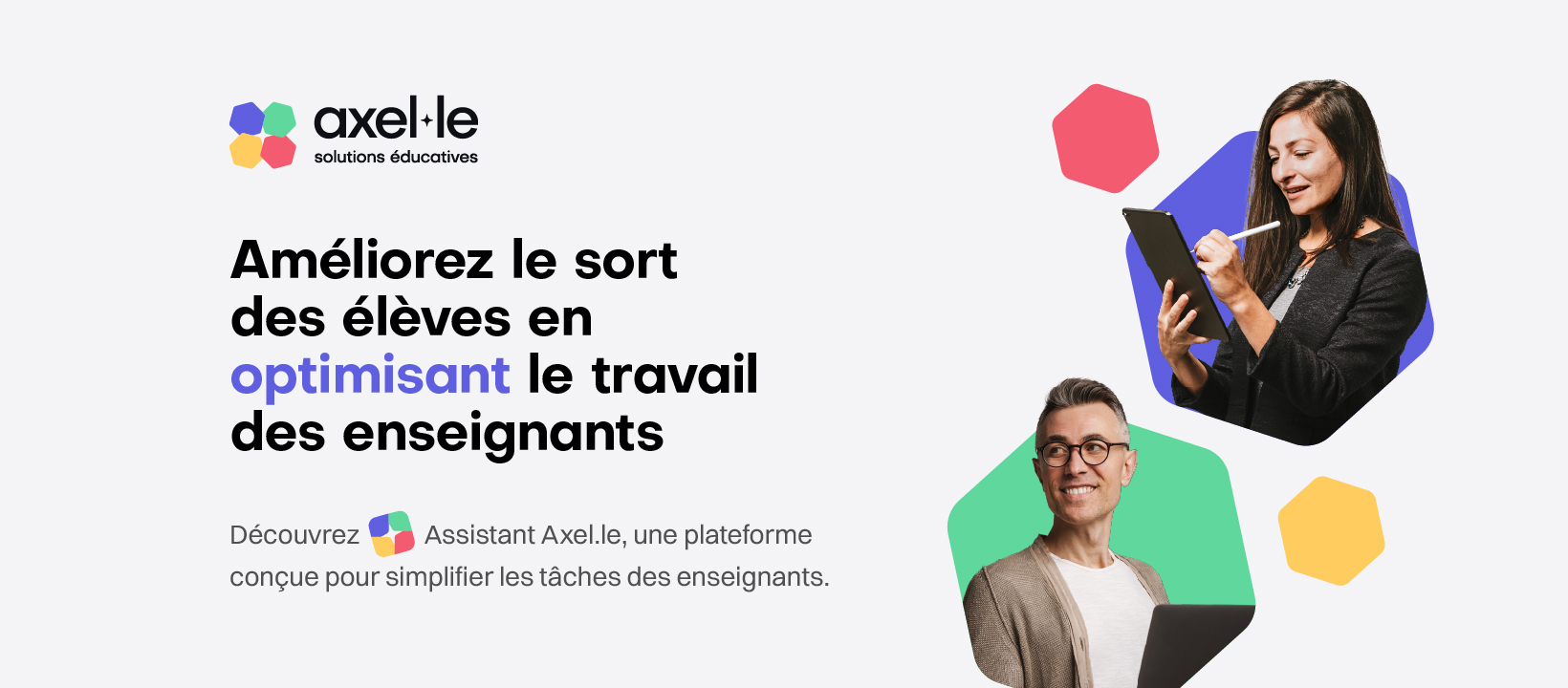 Axel•le Solutions éducatives | nouvel assistant d'enseignement